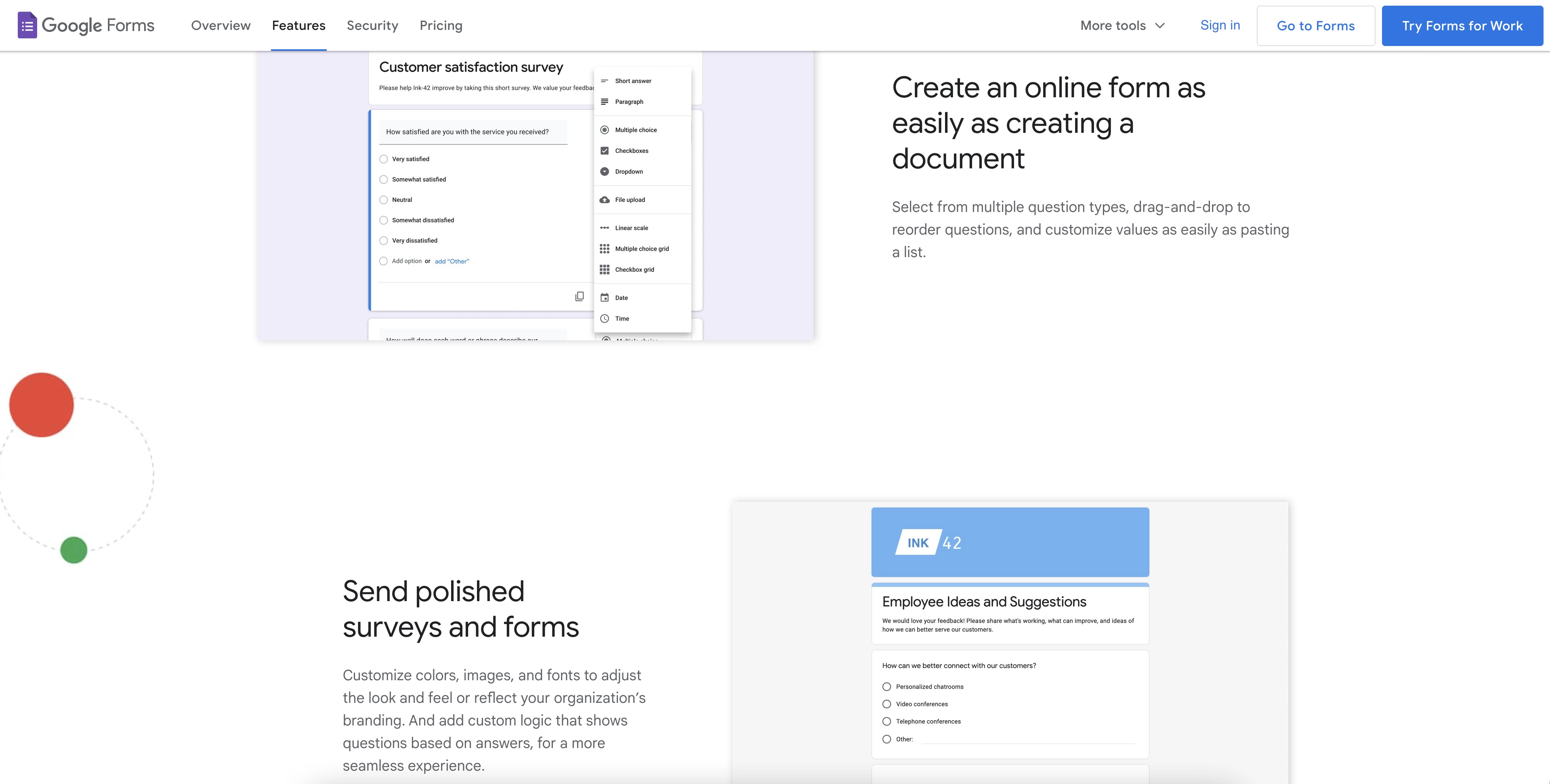Google Forms Platform