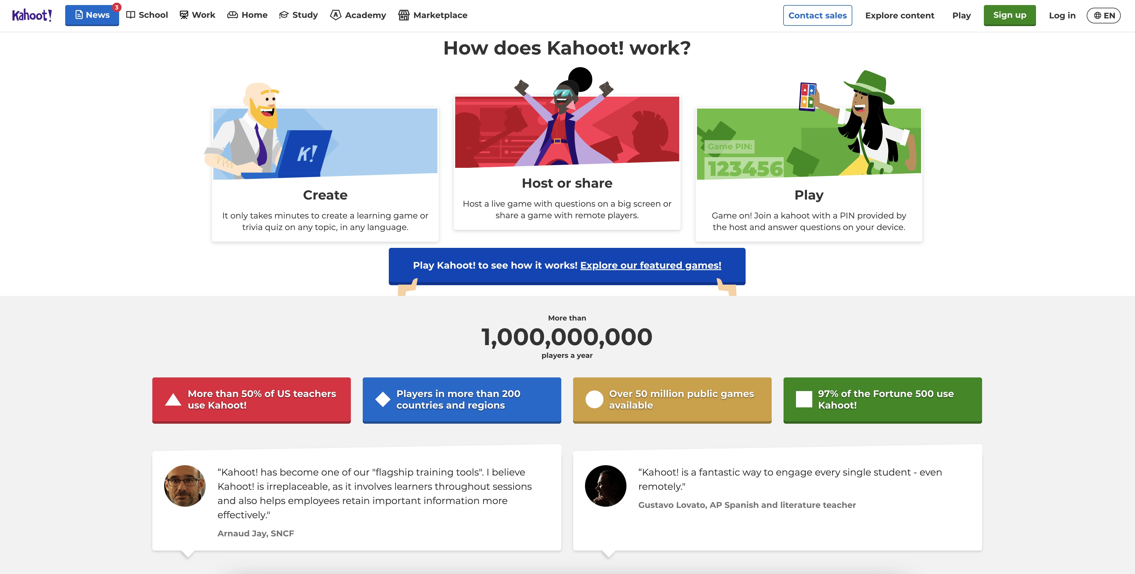 Kahoot! Platform