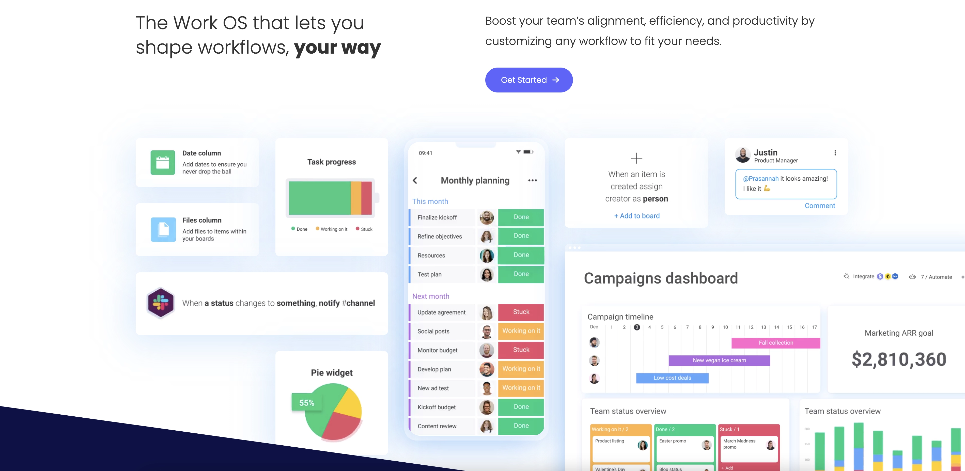 Monday.com Collaboration Tool for Teams