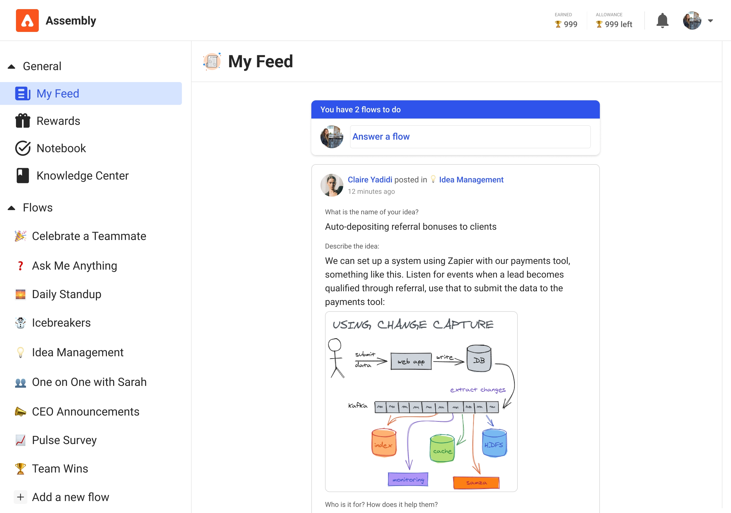 Assembly Idea Management Software