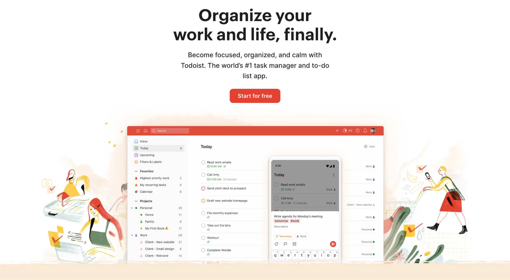 todoist productivity app